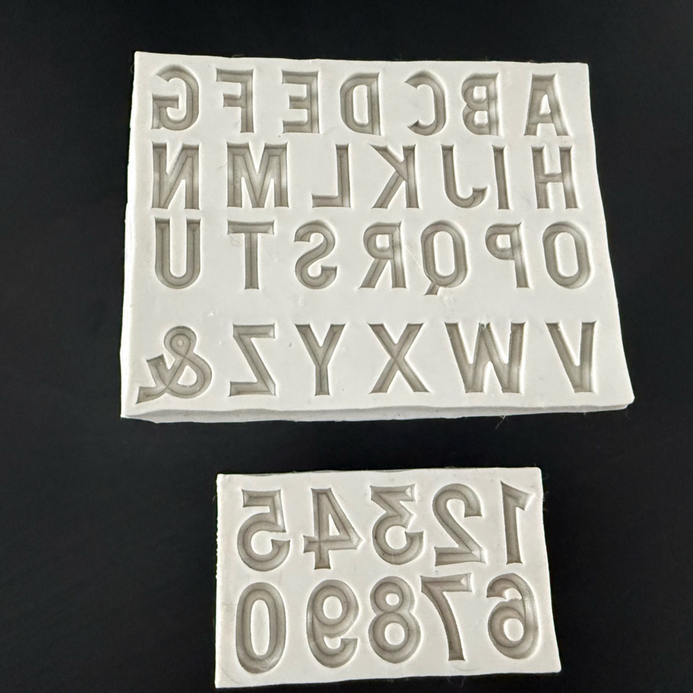 Alphabet and Number Mold Set